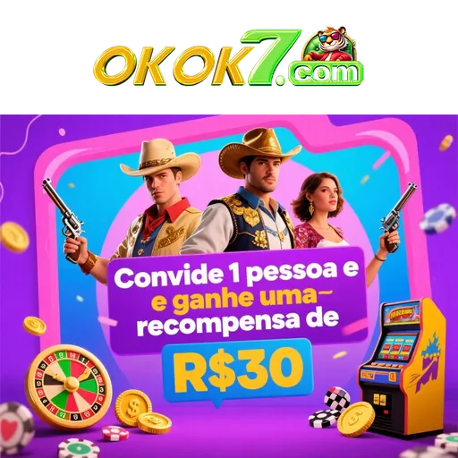 OKOK7 Indique amigos para receber um bônus